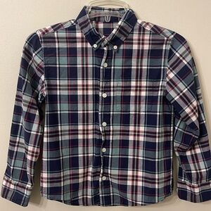 Boys button down collard shirt